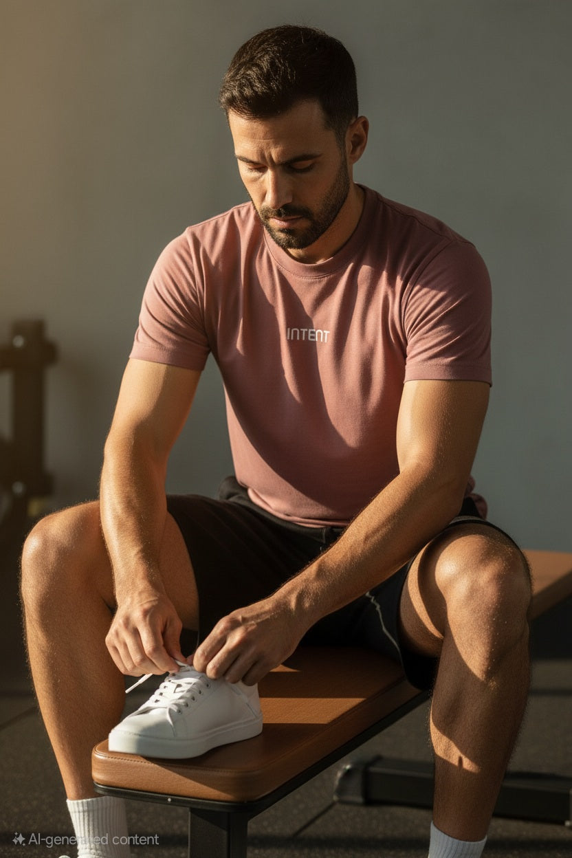 Smart Fitted Tee - Old Rose