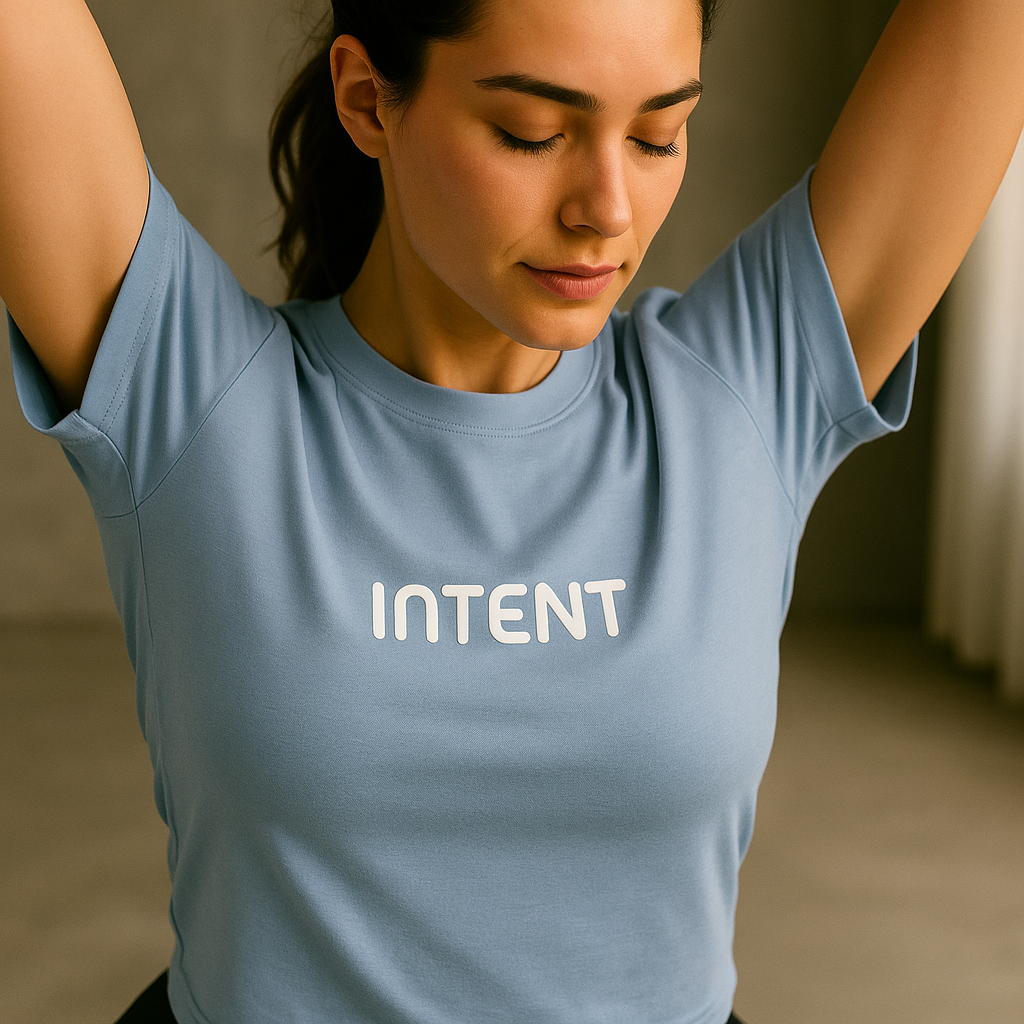 Smart Fitted Tee - Powder Blue