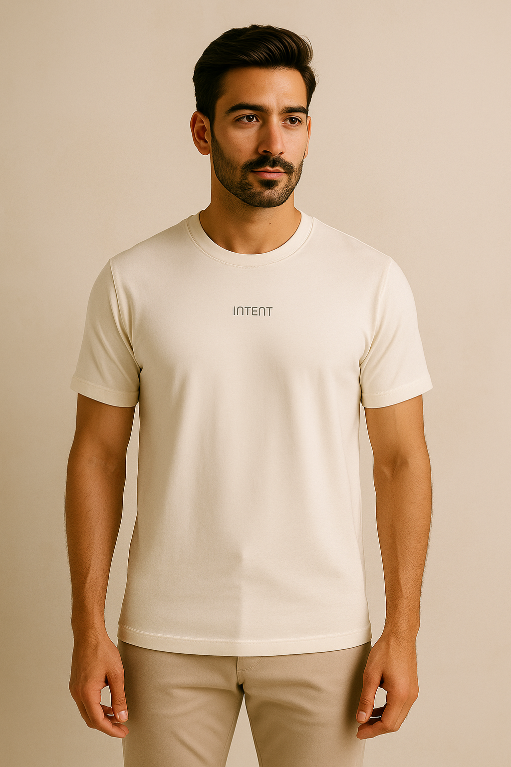 Smart Fitted Tee - White Alyssum